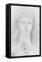 Etude pour Hélène-Gustave Moreau-Framed Stretched Canvas