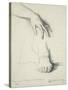 Etude pour Hésiode et les muses-Gustave Moreau-Stretched Canvas