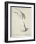 Etude pour Hésiode et les muses-Gustave Moreau-Framed Giclee Print