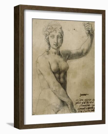 Etude pour Junon-Benvenuto Cellini-Framed Giclee Print