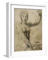 Etude pour Junon-Benvenuto Cellini-Framed Giclee Print