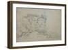 Etude pour la Galerie d'Apollon-Eugene Delacroix-Framed Giclee Print