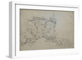 Etude pour la Galerie d'Apollon-Eugene Delacroix-Framed Giclee Print