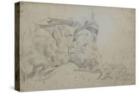 Etude pour la Galerie d'Apollon-Eugene Delacroix-Stretched Canvas