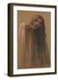 Etude pour La Vague - Study for The Wave,1907-Carlos Schwabe-Framed Giclee Print