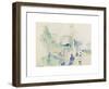 Étude pour le Ranelagh-Henri Edmond Cross-Framed Premium Giclee Print