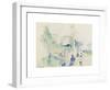 Étude pour le Ranelagh-Henri Edmond Cross-Framed Premium Giclee Print