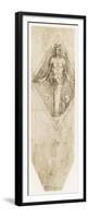 Etude pour le sceau de l'Accademia del Disegno avec la figure d'Artémis-Benvenuto Cellini-Framed Premium Giclee Print