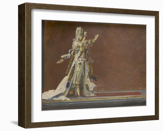 Etude pour le tableau "Salomé"-Gustave Moreau-Framed Giclee Print