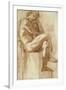 Etude pour les filles de Thespius (Hercule)-Gustave Moreau-Framed Giclee Print