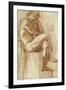 Etude pour les filles de Thespius (Hercule)-Gustave Moreau-Framed Giclee Print