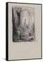 Etude pour Salomé dansant devant Hérode-Gustave Moreau-Framed Stretched Canvas