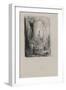 Etude pour Salomé dansant devant Hérode-Gustave Moreau-Framed Premium Giclee Print