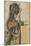 Etude pour Salomé-Gustave Moreau-Mounted Giclee Print