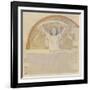 Etude pour un ange portant un phylactère intitulé Gloria in excelsis deo-Charles Lameire-Framed Giclee Print