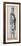 Etude pour un costume de théâtre : Mercure (dans la pomme de Théodore de Banville en 1865)-Gustave Moreau-Framed Premium Giclee Print