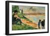 Etude pour une baignade-Georges Seurat-Framed Giclee Print