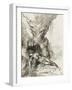 Etude pour une pietà-Gustave Moreau-Framed Giclee Print