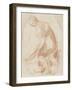 Etude pour une sainte Madeleine soutenant la Vierge-Federico Barocci-Framed Giclee Print