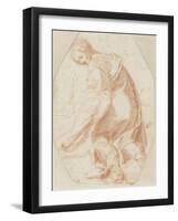 Etude pour une sainte Madeleine soutenant la Vierge-Federico Barocci-Framed Giclee Print