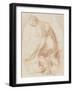 Etude pour une sainte Madeleine soutenant la Vierge-Federico Barocci-Framed Giclee Print