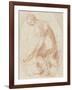 Etude pour une sainte Madeleine soutenant la Vierge-Federico Barocci-Framed Giclee Print