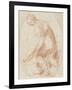 Etude pour une sainte Madeleine soutenant la Vierge-Federico Barocci-Framed Giclee Print