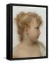 Etude: Tete de Petite Fille, 1888-William Adolphe Bouguereau-Framed Stretched Canvas