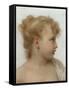 Etude: Tete de Petite Fille, 1888-William Adolphe Bouguereau-Framed Stretched Canvas