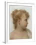 Etude: Tete de Petite Fille, 1888-William Adolphe Bouguereau-Framed Giclee Print