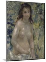 Etude.Torse, effet de soleil-Pierre-Auguste Renoir-Mounted Giclee Print