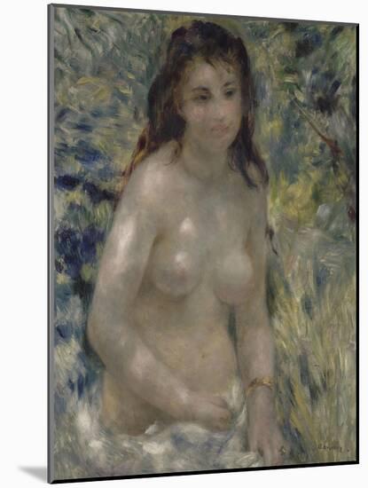 Etude.Torse, effet de soleil-Pierre-Auguste Renoir-Mounted Giclee Print