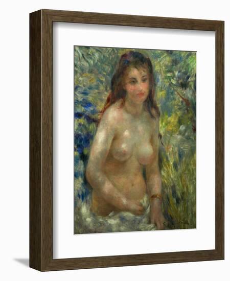 Etude, Torse, Effet De Soleil-Pierre-Auguste Renoir-Framed Giclee Print