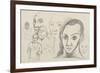 Etudes pour autoportraits-null-Framed Giclee Print