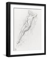 Etudes pour Galatée-Gustave Moreau-Framed Giclee Print