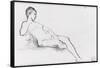 Etudes pour Vénus apparaissant aux premiers hommes-Gustave Moreau-Framed Stretched Canvas