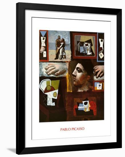 Etudes-Pablo Picasso-Framed Art Print