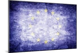 Eu Flag-kwasny221-Mounted Art Print