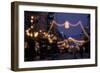 EU, France, Alsace, Saverne. Christmas market lights-Dave Bartruff-Framed Photographic Print