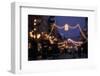 EU, France, Alsace, Saverne. Christmas market lights-Dave Bartruff-Framed Photographic Print