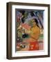 Eu Haere Ia Oe (Woman Holding a Fruit. Where are You Going), 1893-Paul Gauguin-Framed Giclee Print