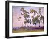 Eucalyptus and Moonrise-Maurice Braun-Framed Art Print