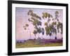 Eucalyptus and Moonrise-Maurice Braun-Framed Art Print