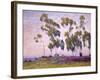 Eucalyptus and Moonrise-Maurice Braun-Framed Art Print