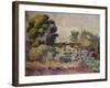 Eucalyptus and Olive Grove, 1907-Mary Cassatt-Framed Giclee Print