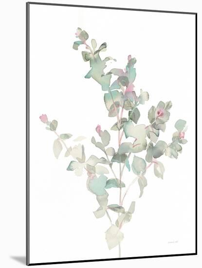Eucalyptus II White-Danhui Nai-Mounted Art Print