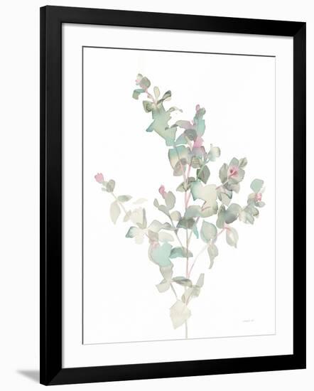 Eucalyptus II White-Danhui Nai-Framed Art Print