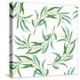 Eucalyptus Leaves-Elizabeth Rider-Stretched Canvas