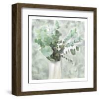 Eucalyptus Vase-Kimberly Allen-Framed Art Print