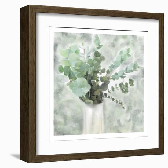 Eucalyptus Vase-Kimberly Allen-Framed Art Print
